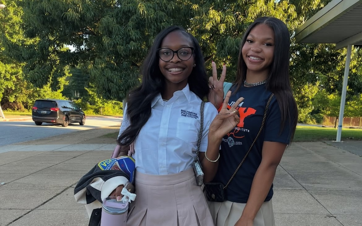 First day at Baltimore Polytechnic Institute