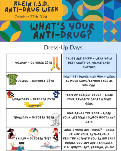 Anti drug dress up days