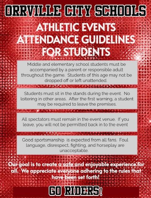 Athletic Attendance Guidelines