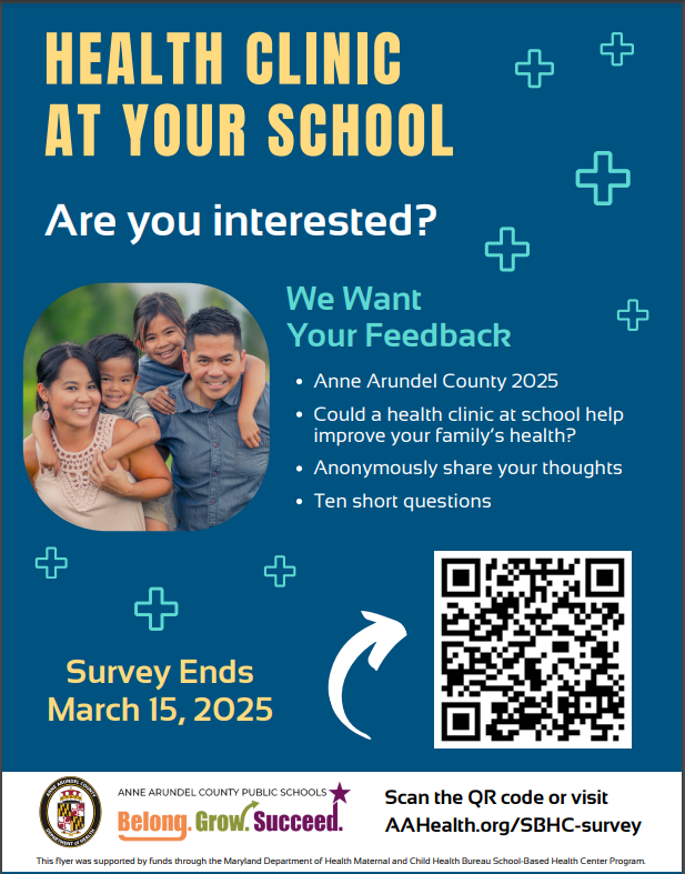 health clinic flyer - English