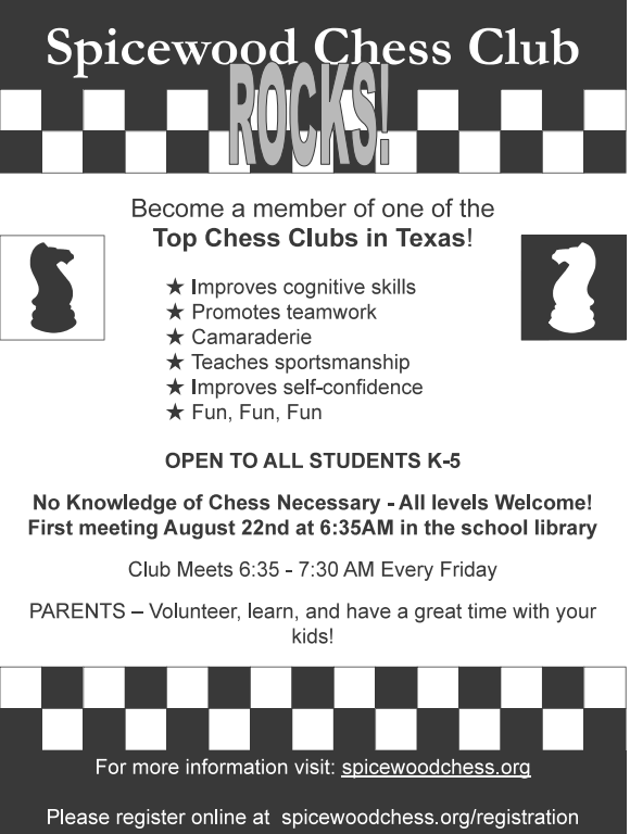 chess flyer