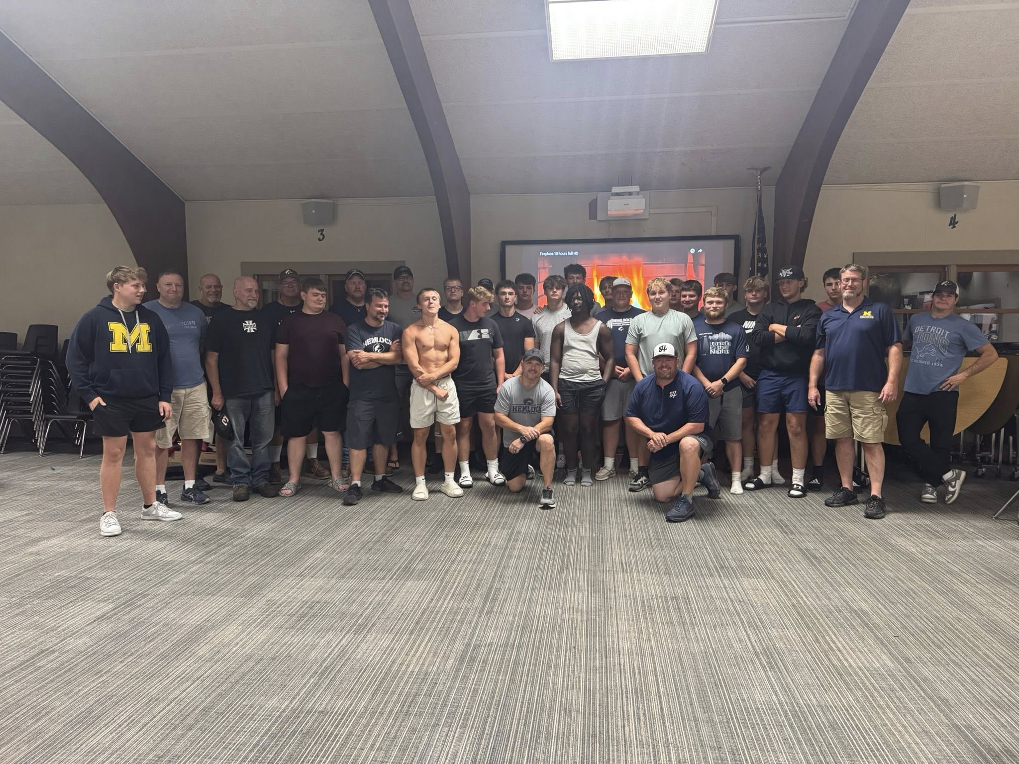 Football Camp At Hartley