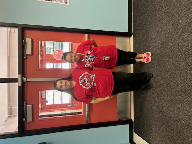 Staff matching door color