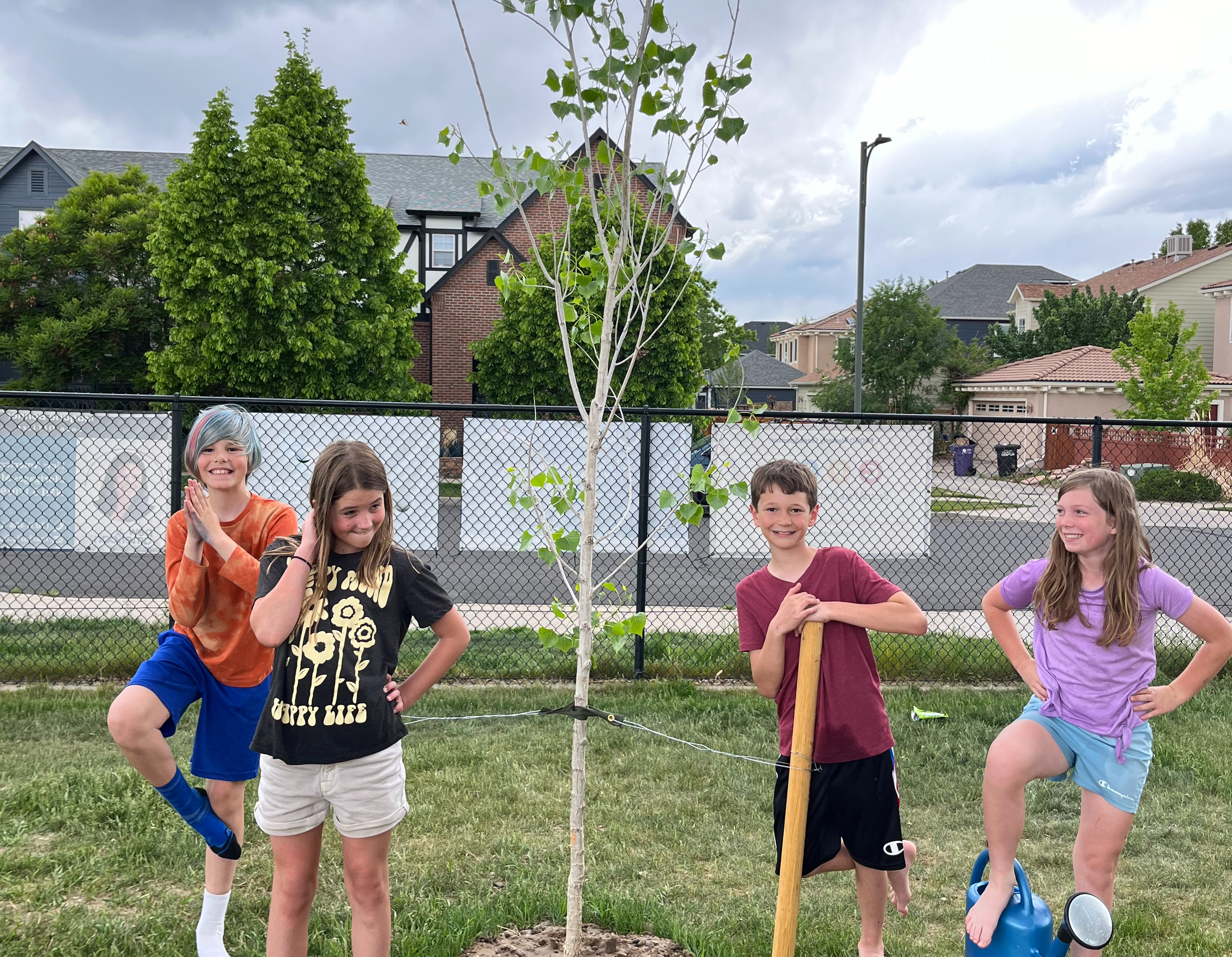 Westerly Creek tree planting