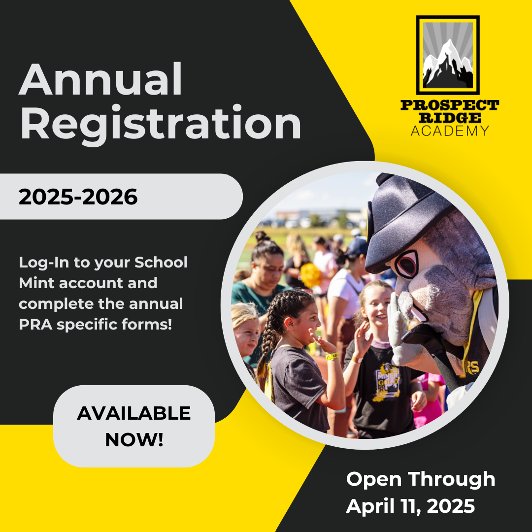 Annual Registration Forms now available!