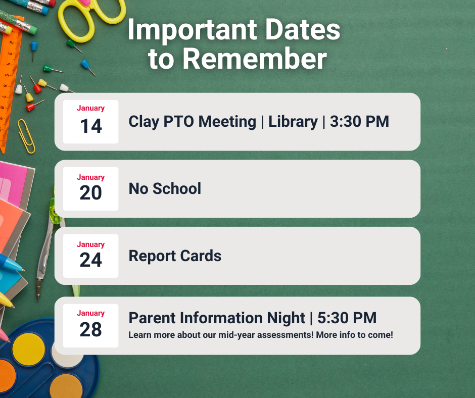 important dates to remember