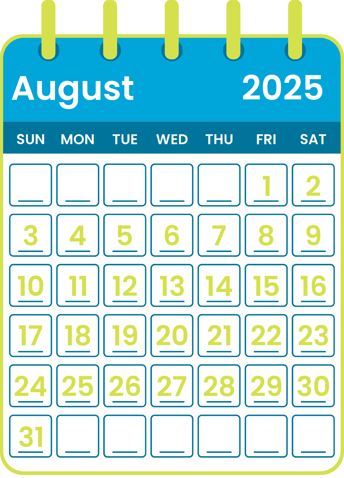 August 2025