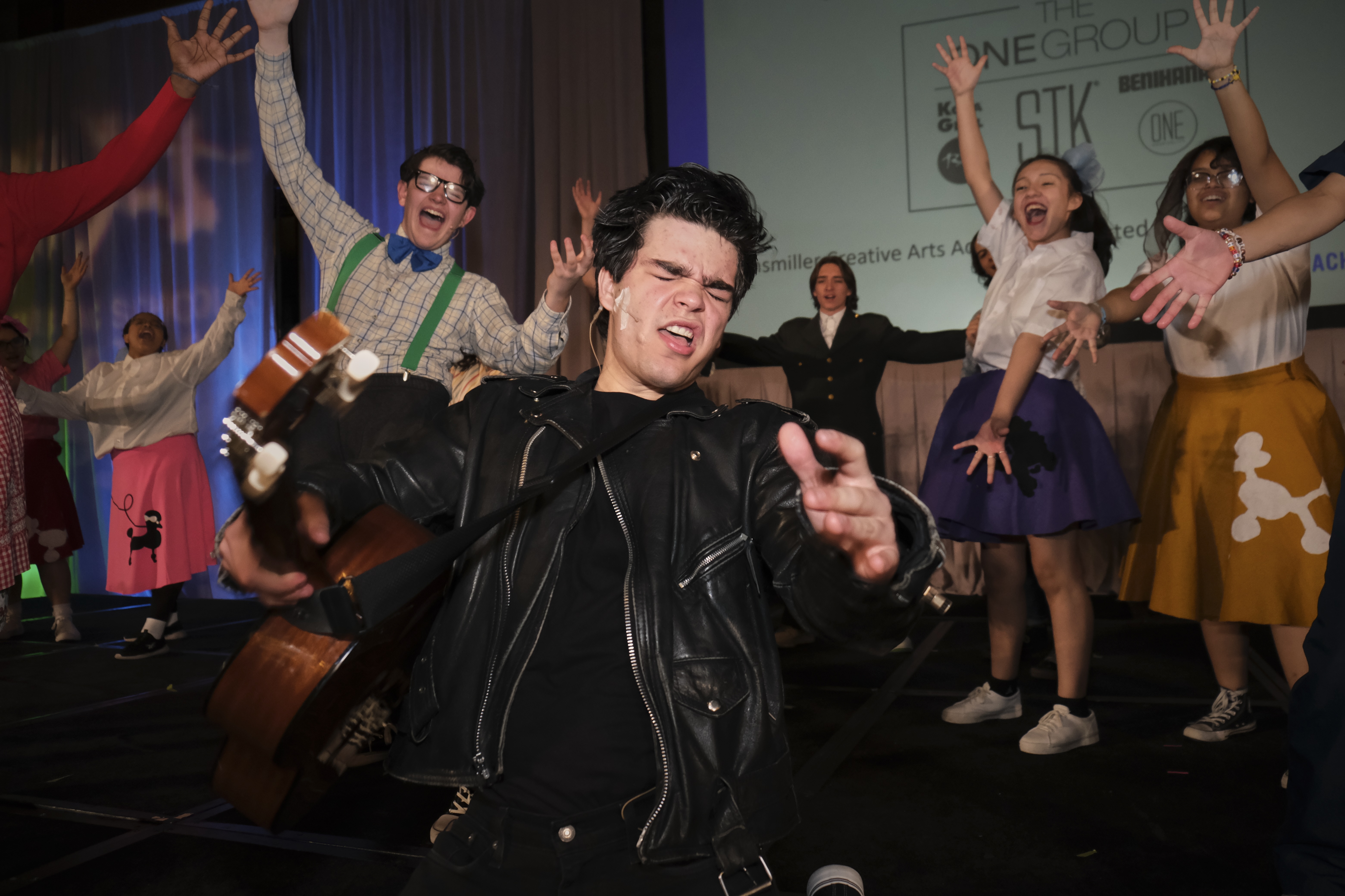 KCAA preforms "All Shook Up" at the Foundation Gala 