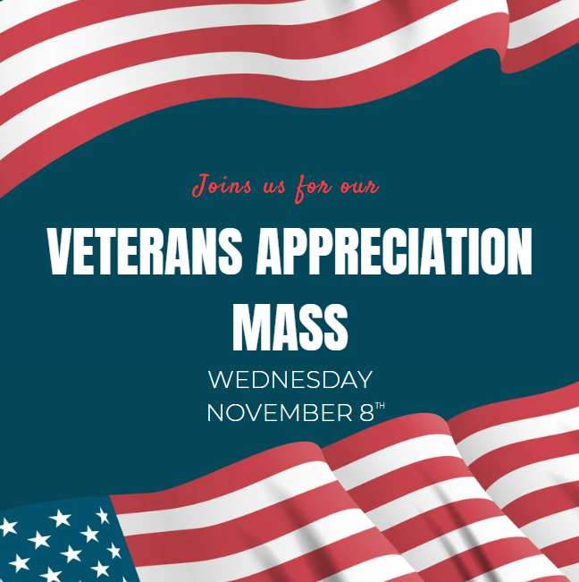Veterans Appreciation Mass 2023
