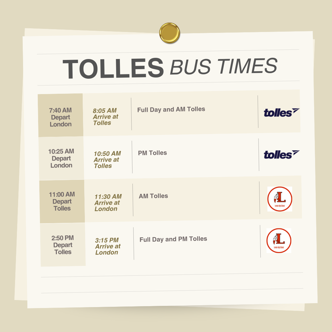 Tolles Bus Times