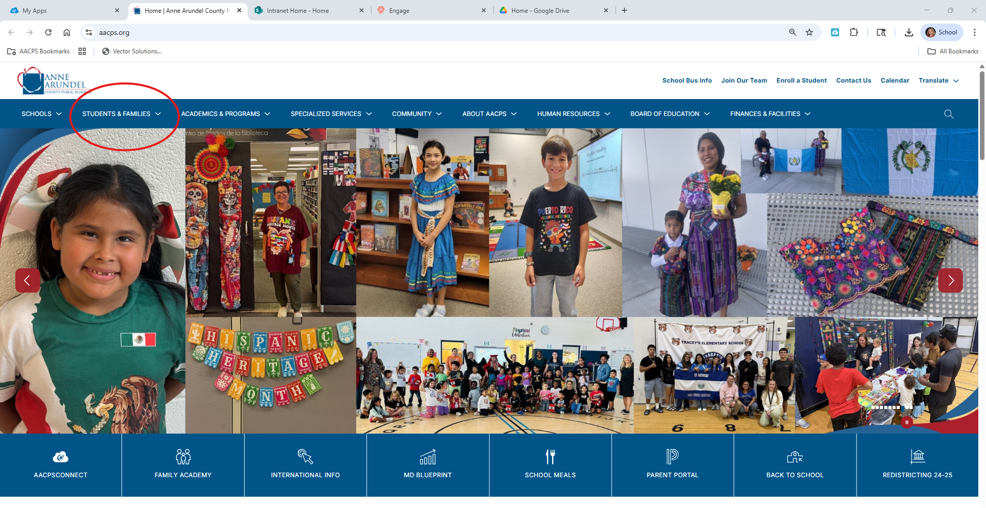 Students and Families
