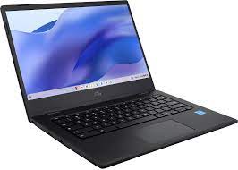 An open chromebook