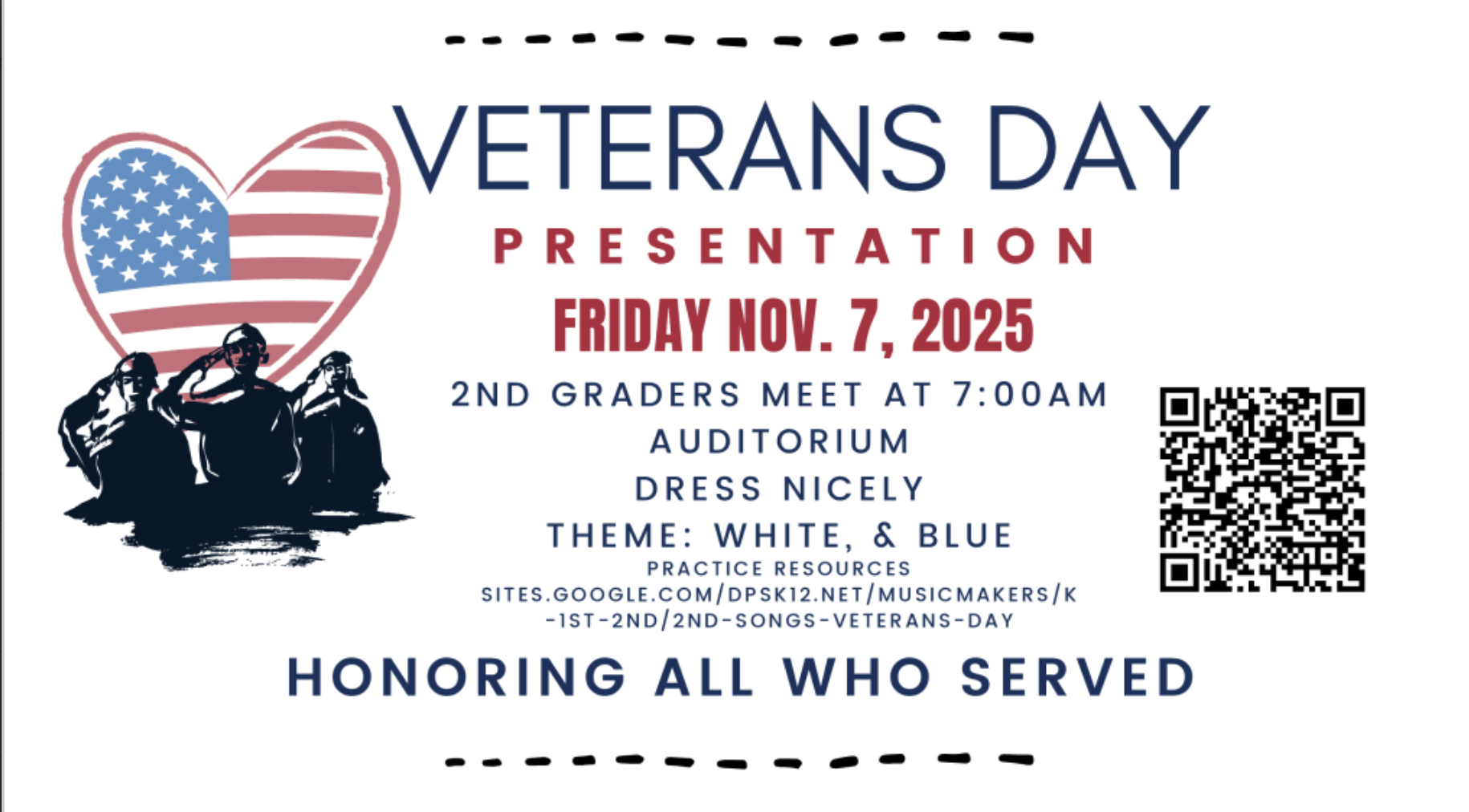 Veterans Day English