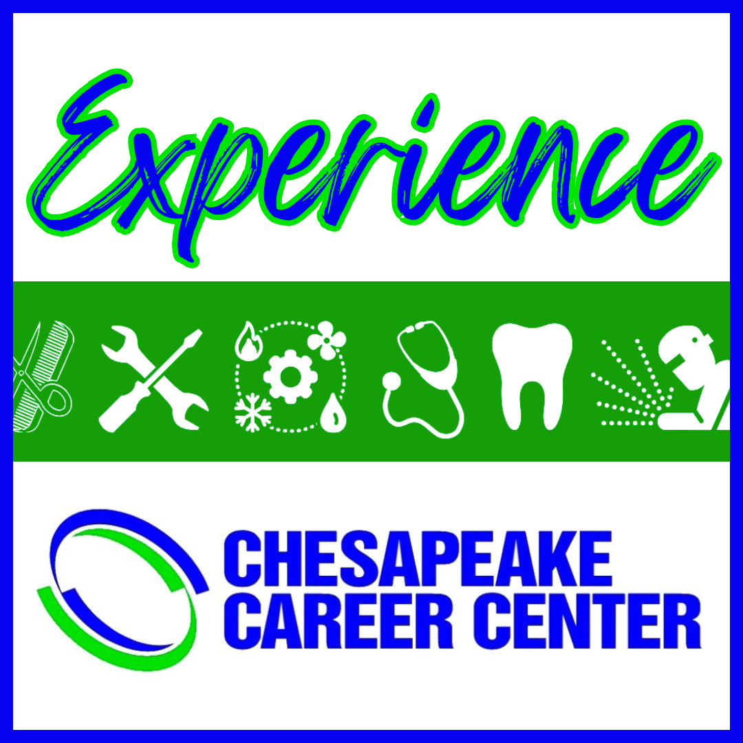 Experience Chesapeake Career Center - icons of different trades