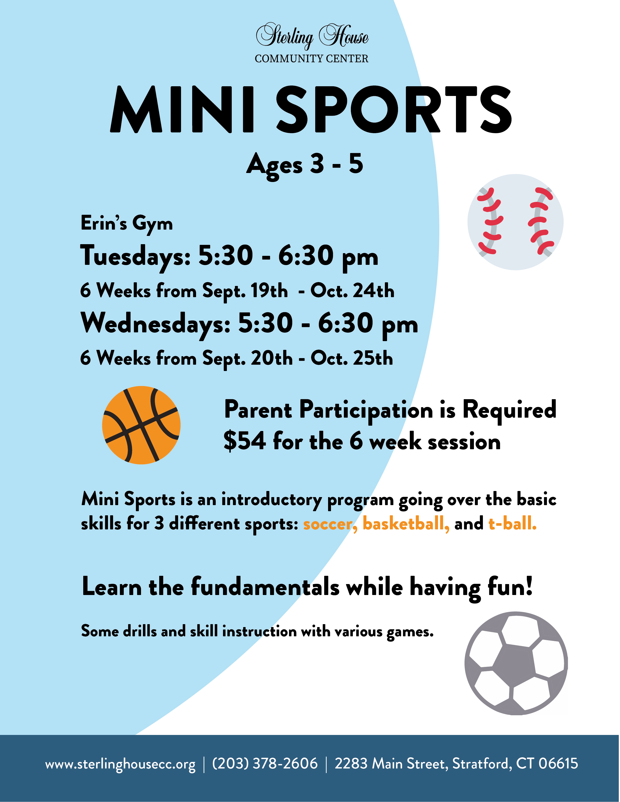 Mini sports flyer