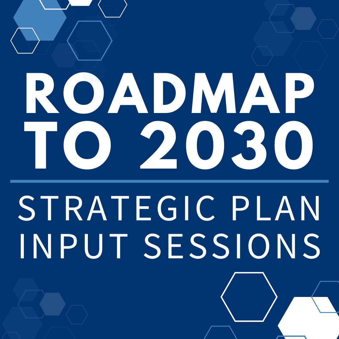 Roadmap to 2030 Strategic Plan Input Sessions