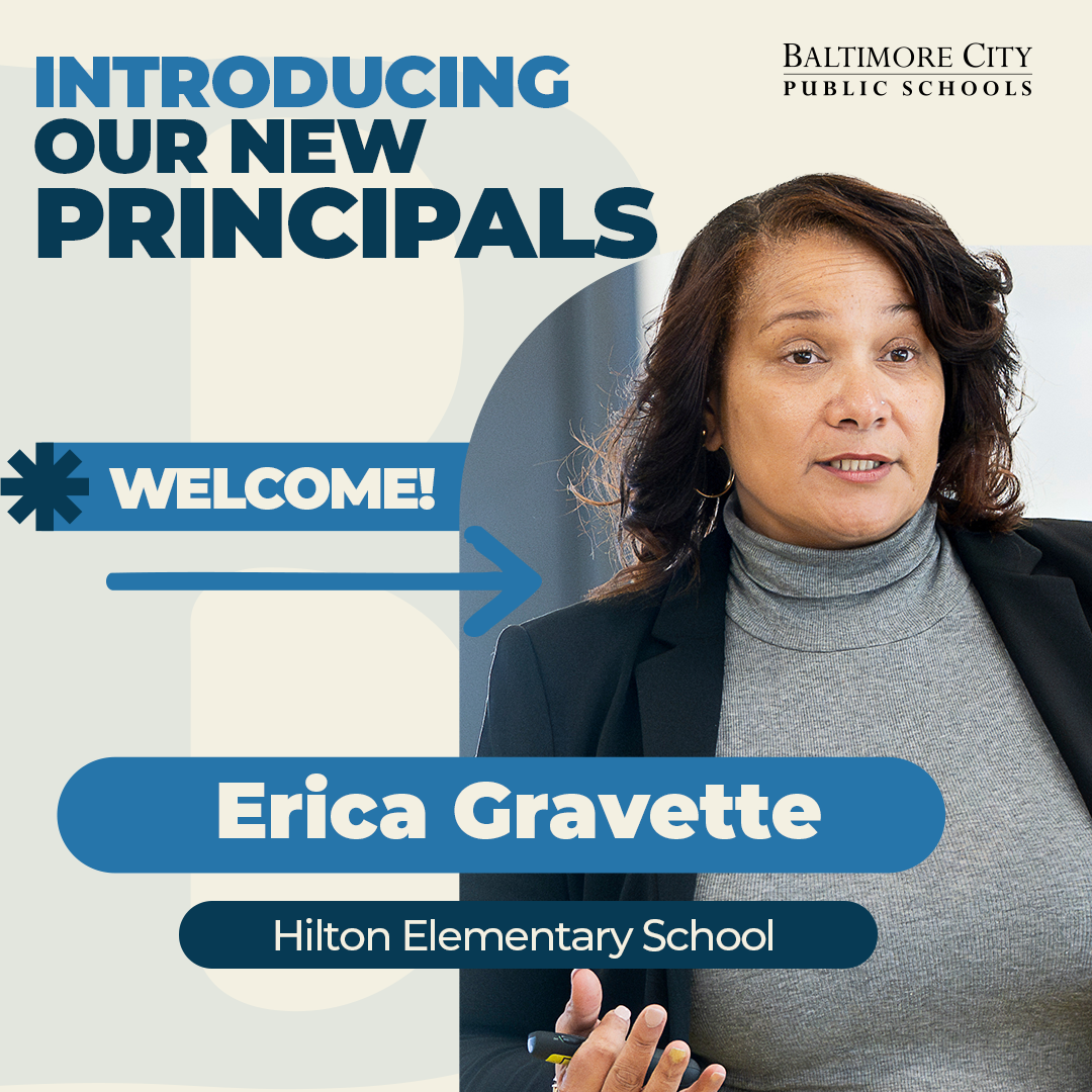Welcome new Principal Erica Gravette, Hilton Elementary School