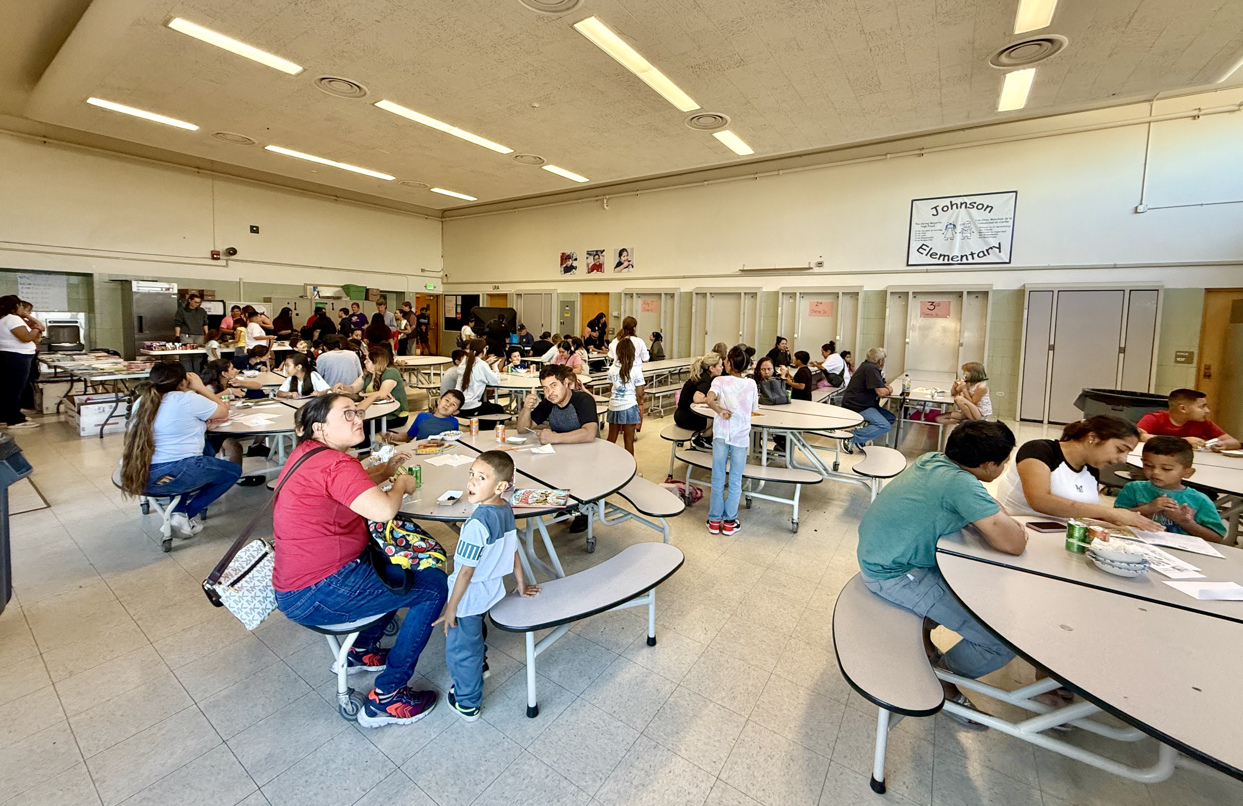 Johnson Elementary Family Literacy Night Event Photo