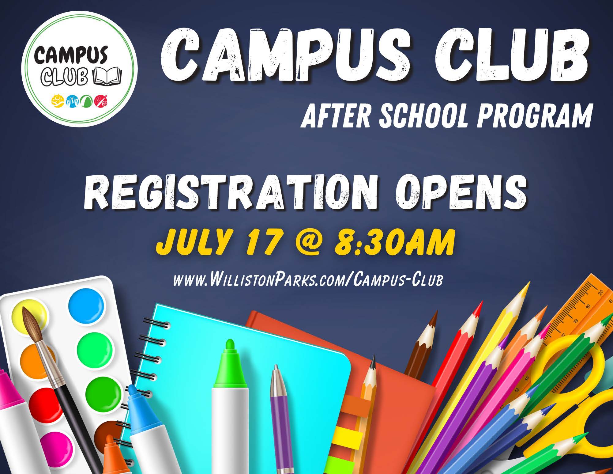 campus club registration