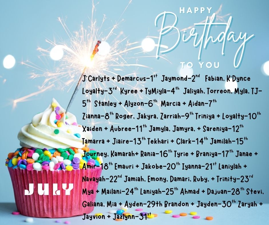 July Birthdays