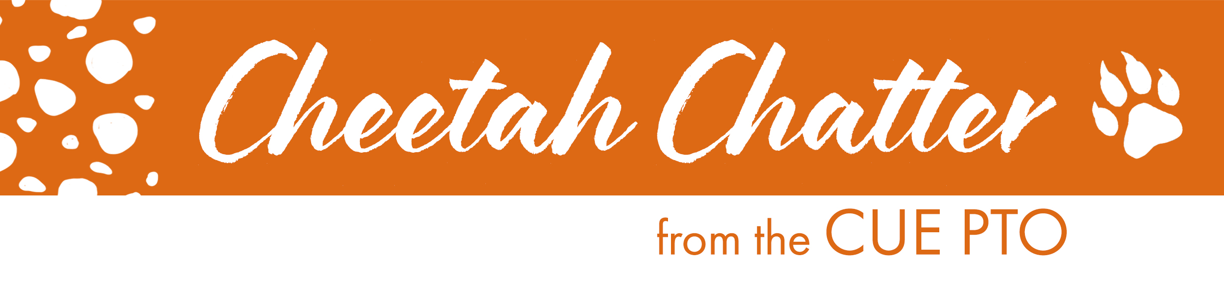 Cheetah Chatter banner