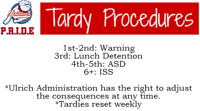 tardies