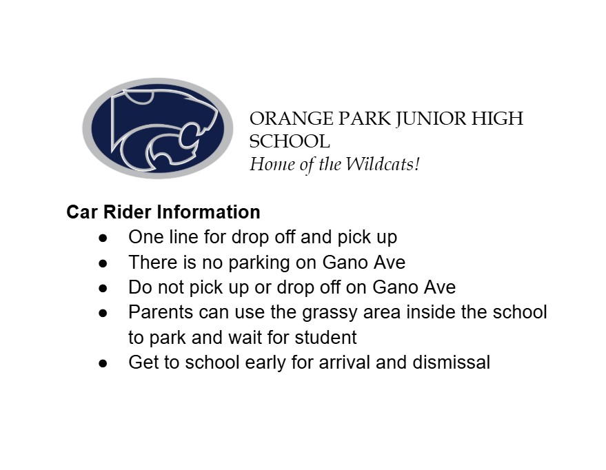 car rider info