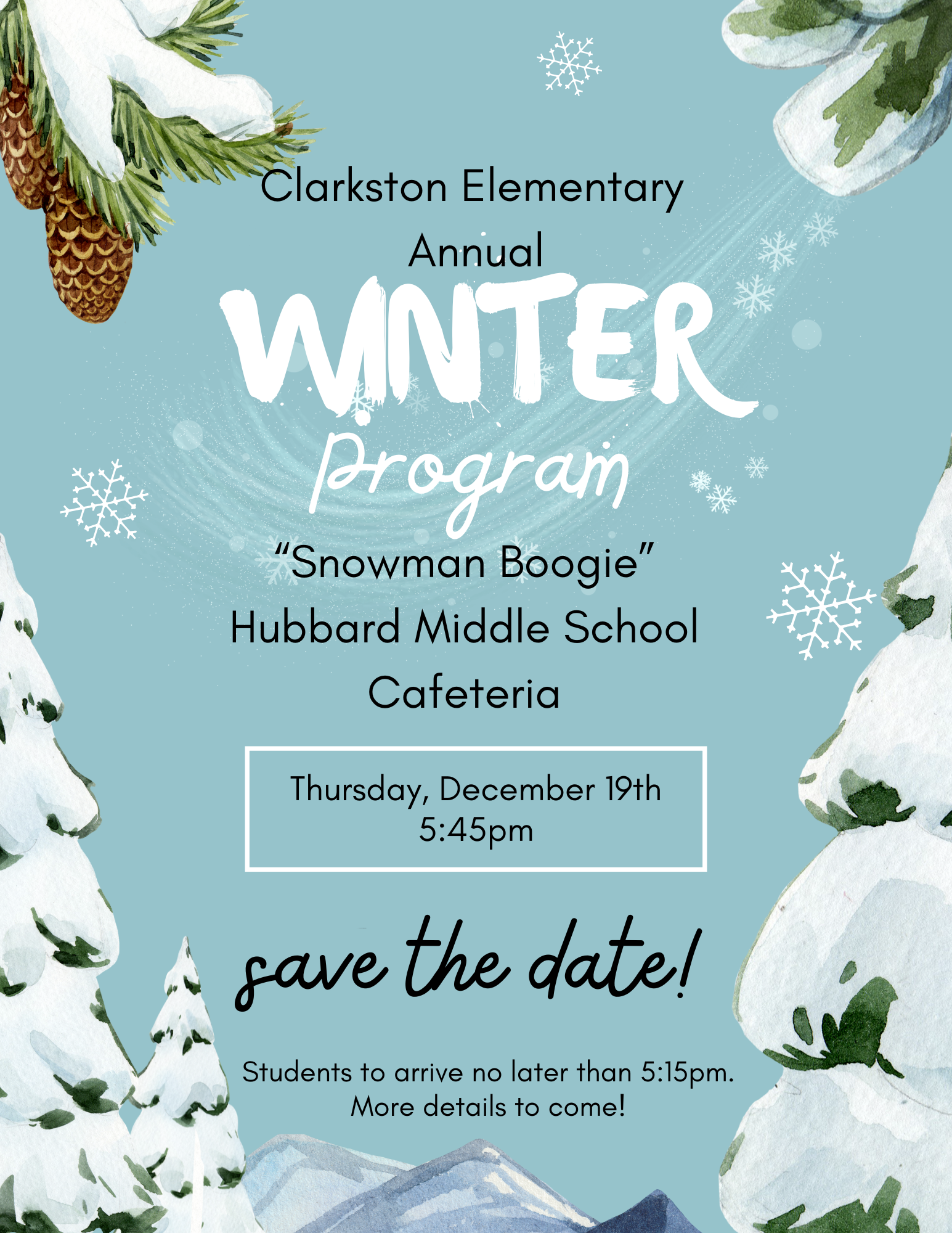 Winter Program