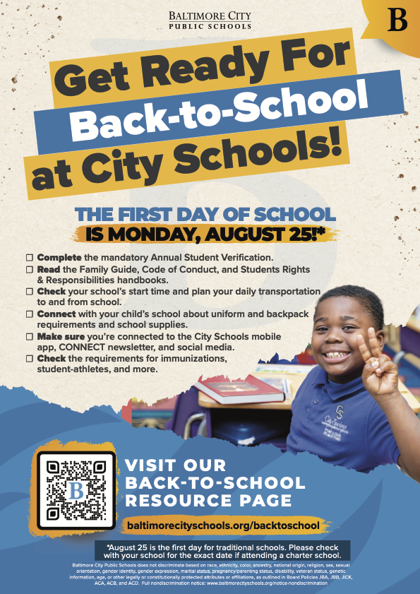 Back-to-school checklist