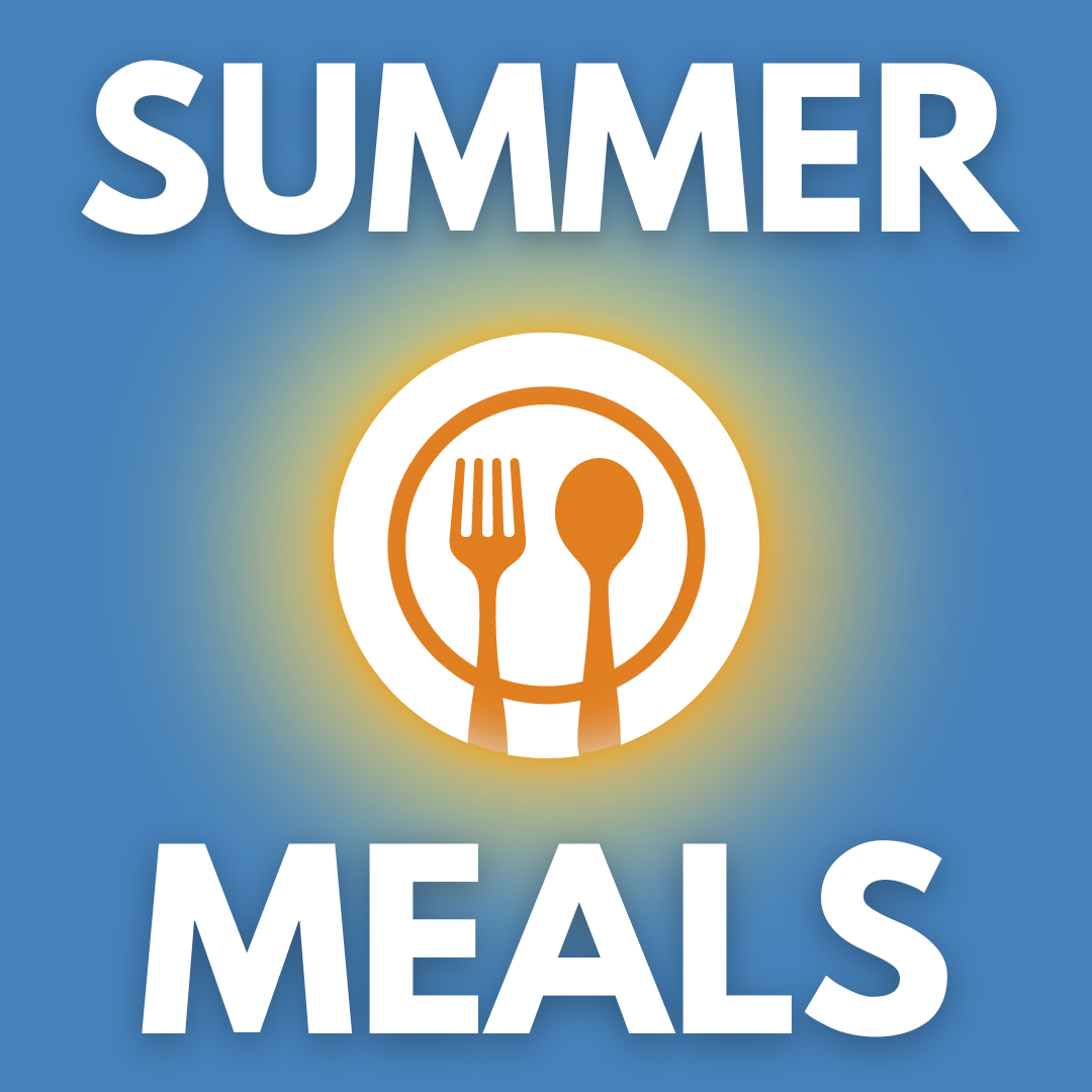 summer meals. fork, spoon, plate