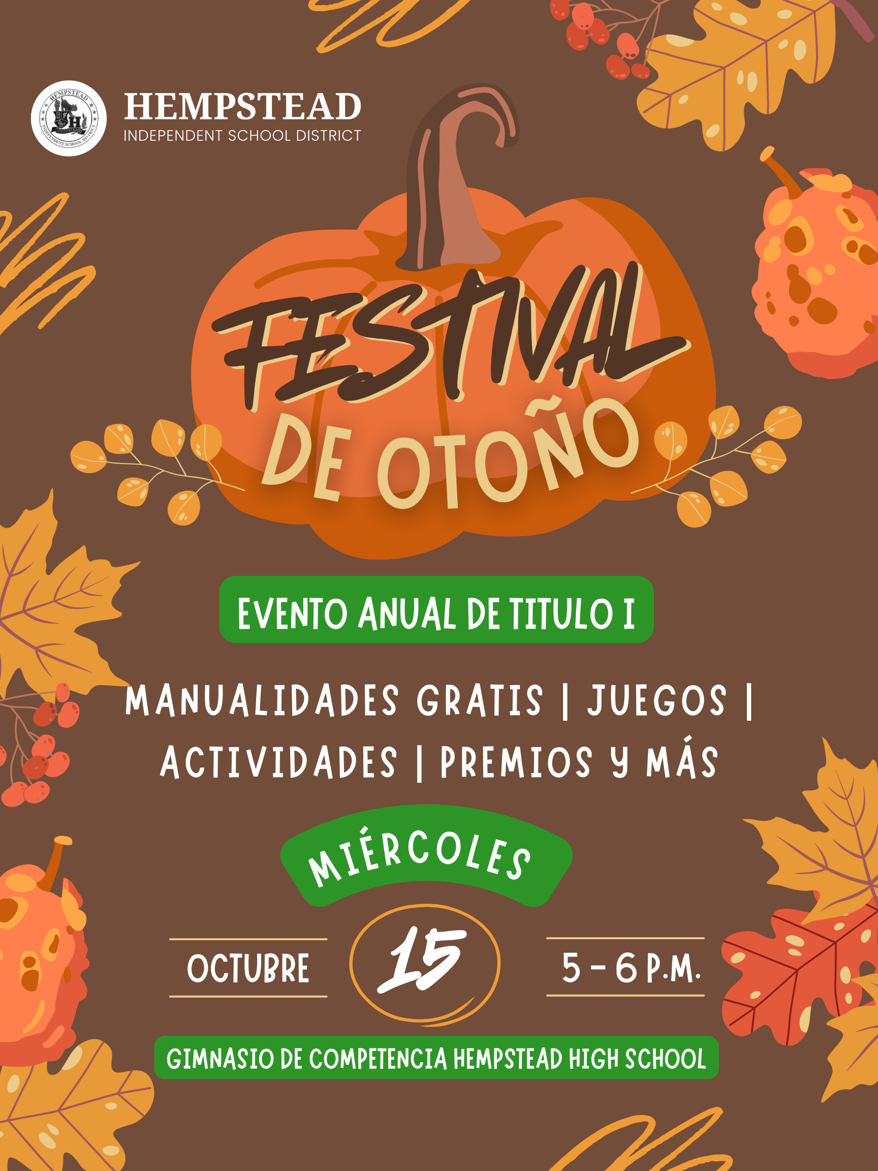 Hempstead ISD Fall Festival October 15, 2025