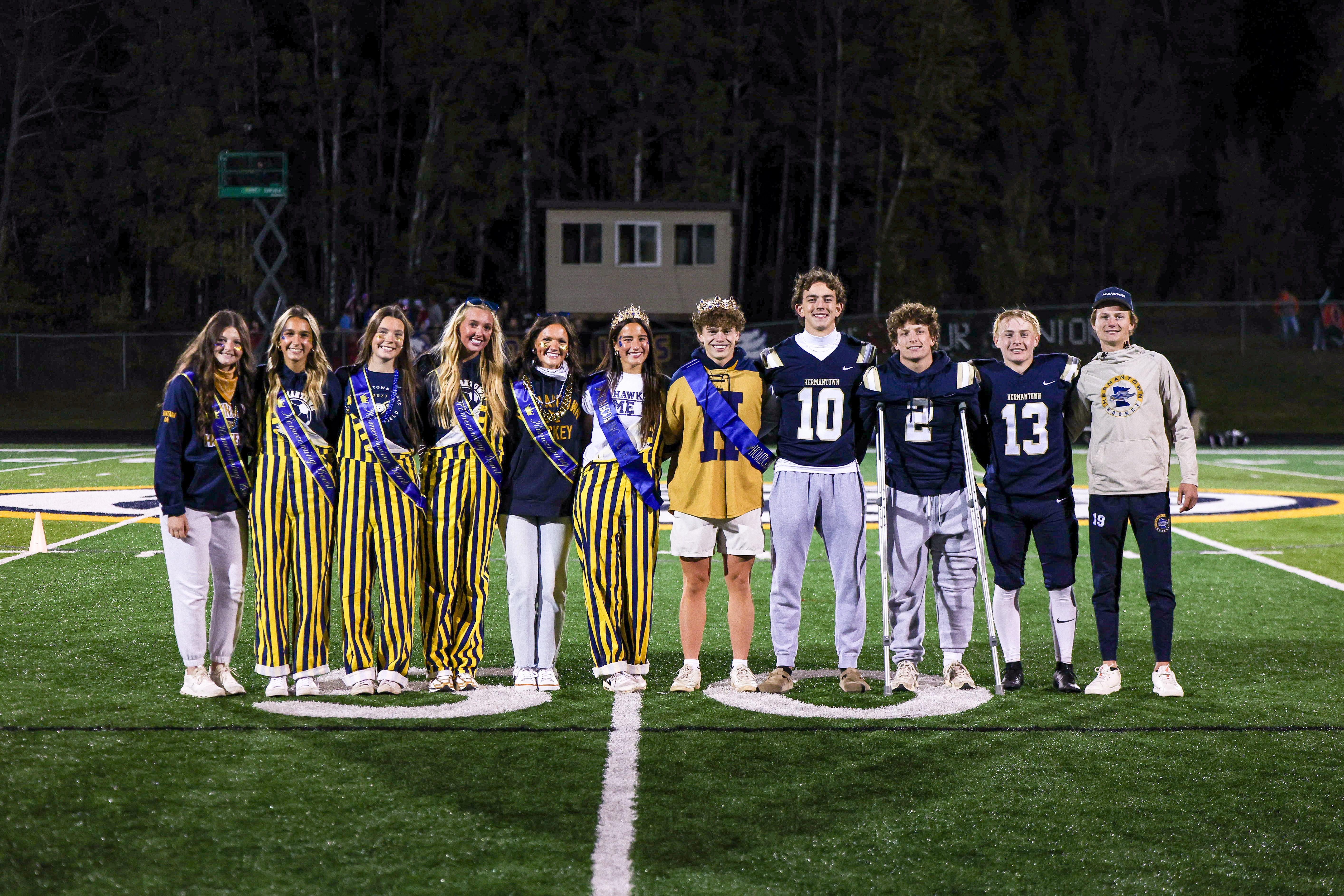 Hermantown Homecoming Court 2025