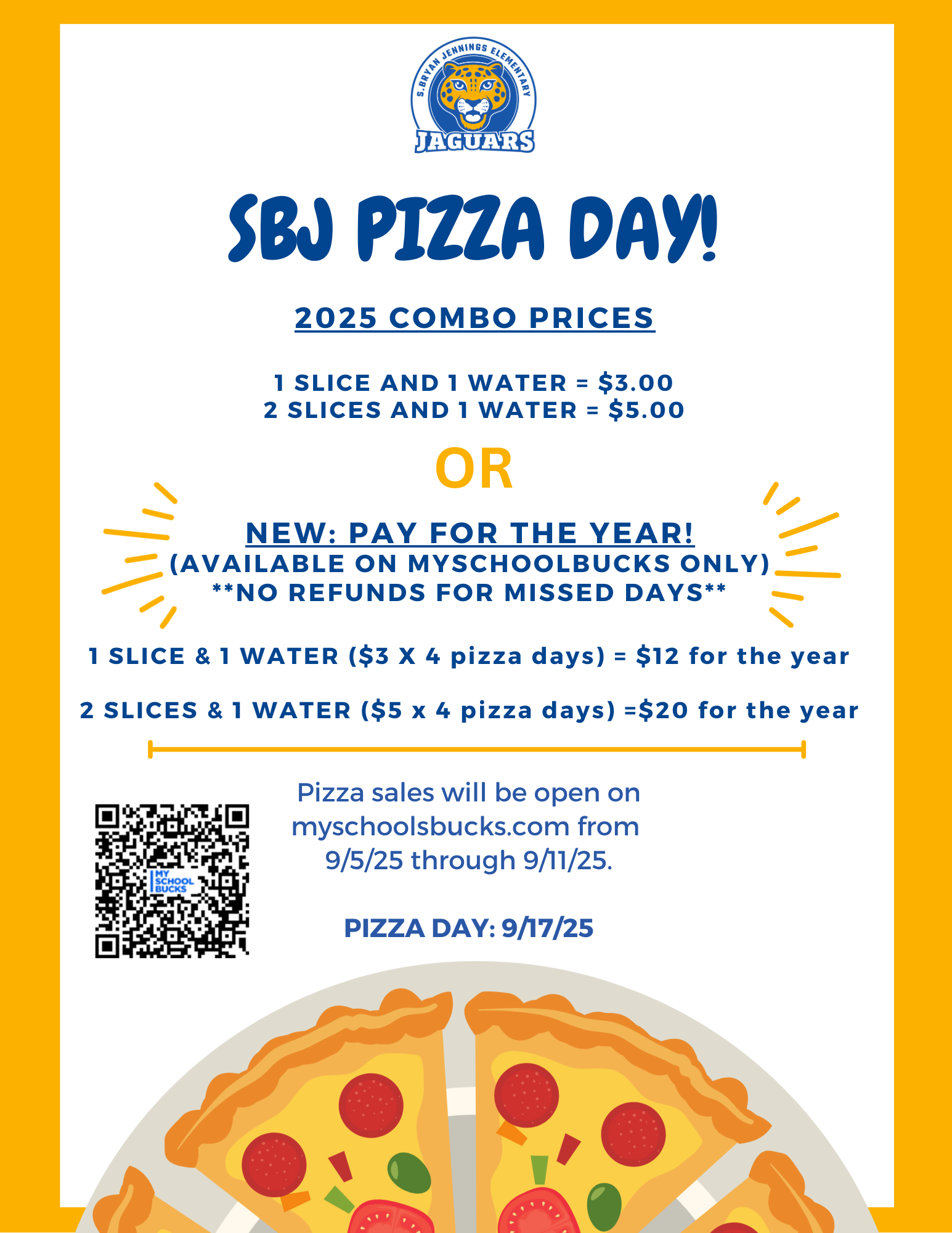 Pizza Day Flyer