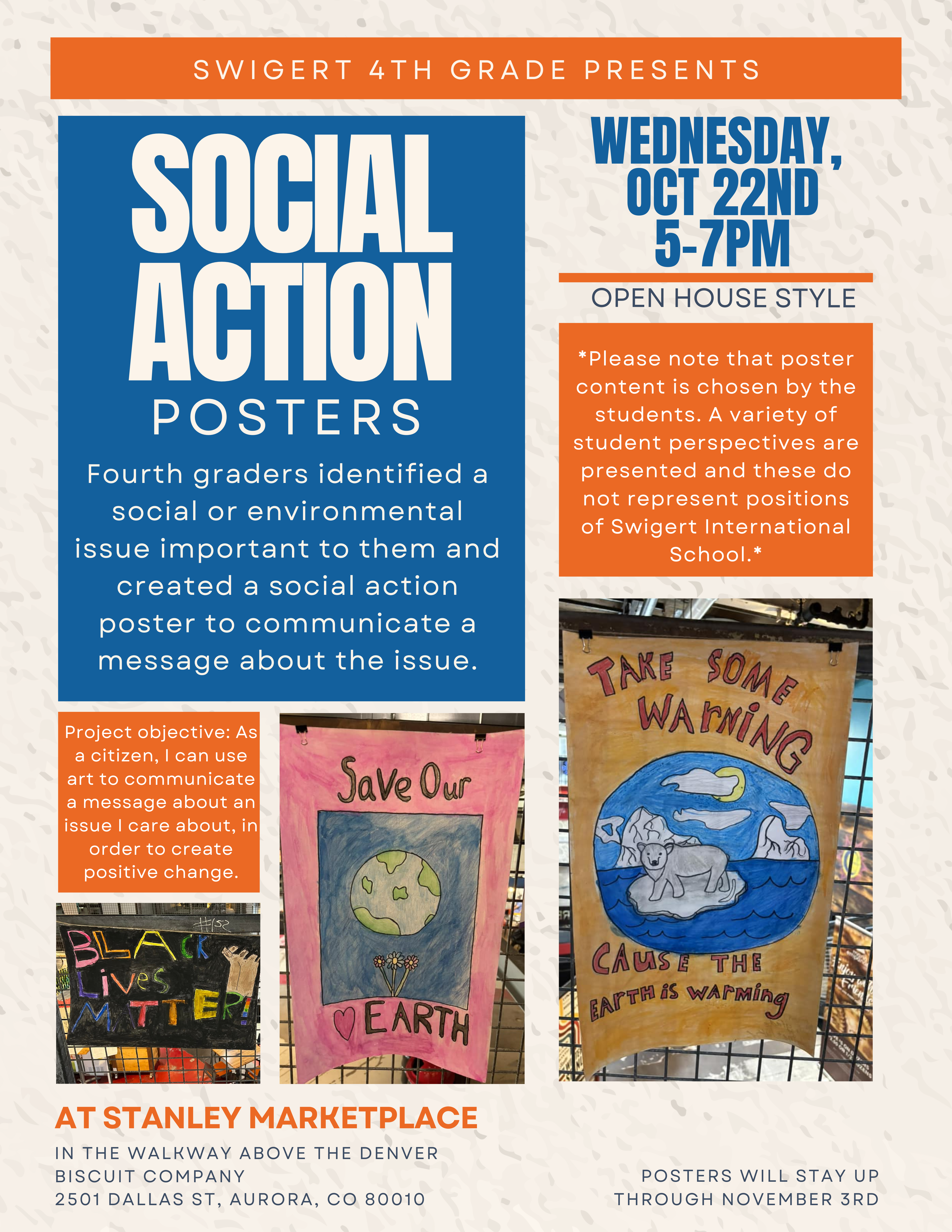social action poster 