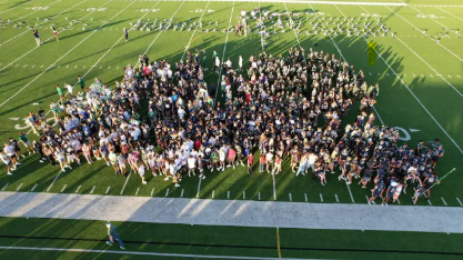 Meet the Mavs ALL Students Drone Photo