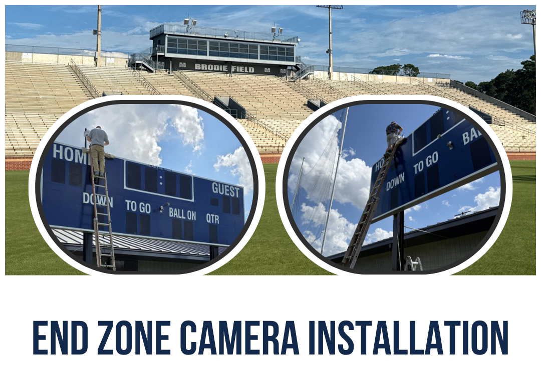 End Zone Camera Installation