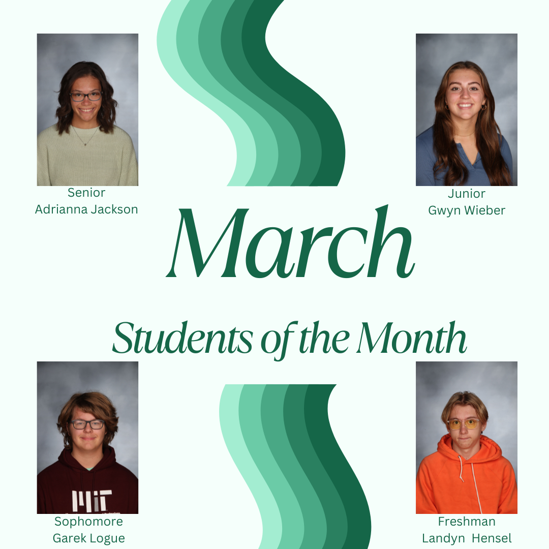 March Students of the Month