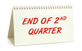 end of 2nd quarter