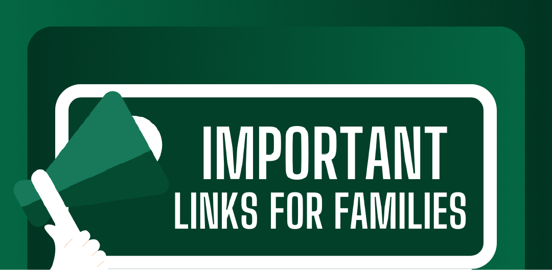Important Links for Families