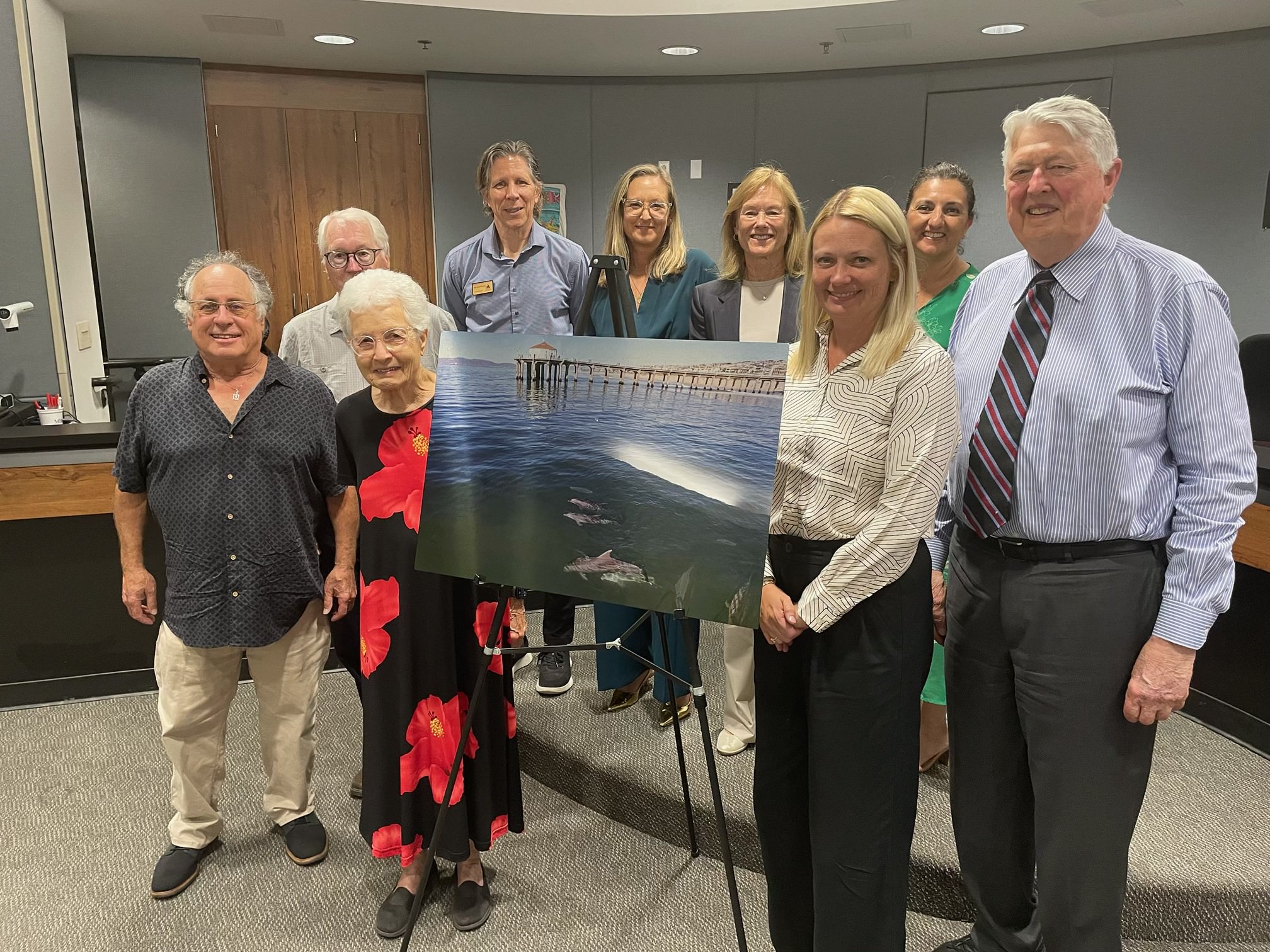 MB Aquarium Donation of Picture