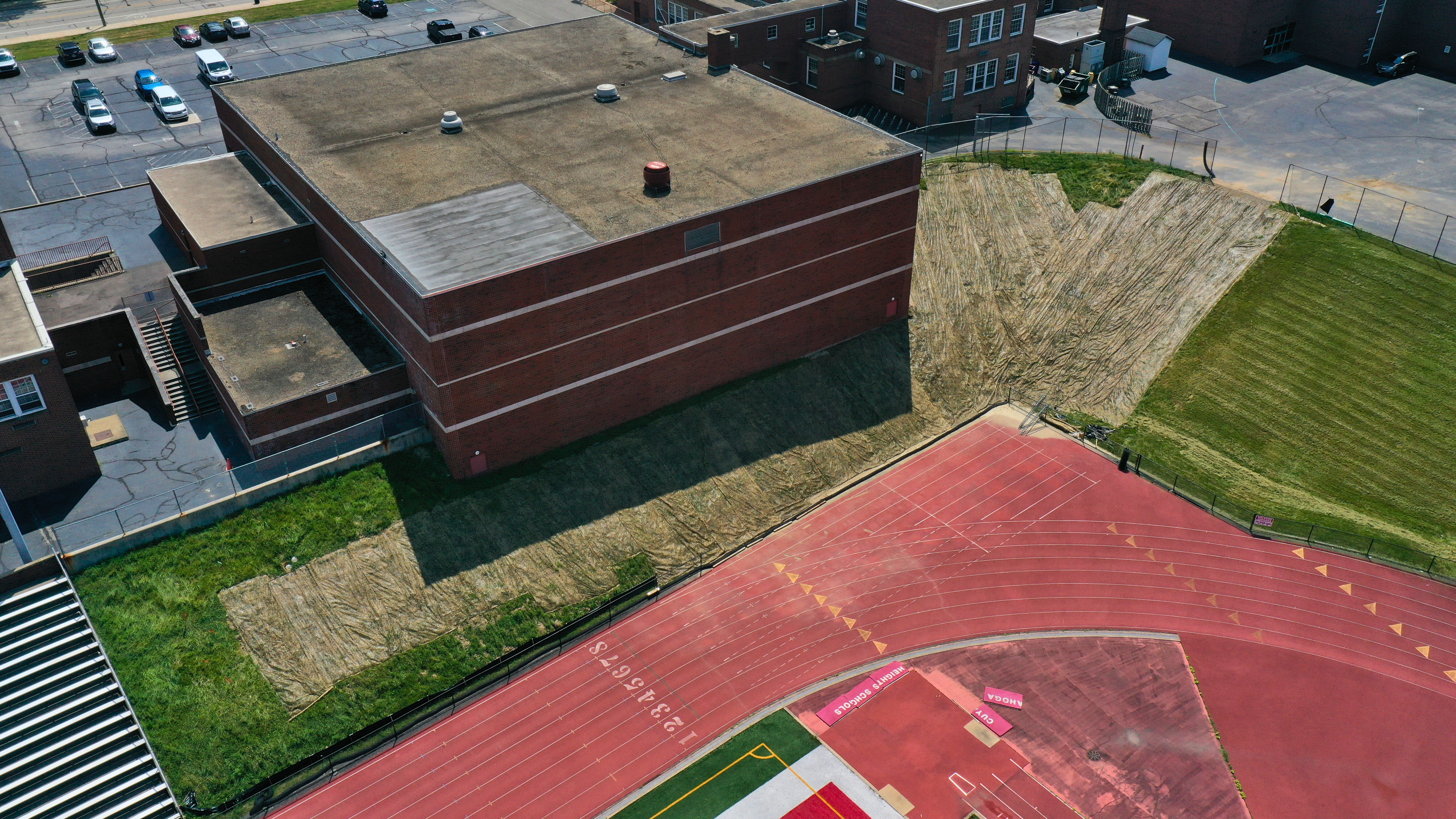 hillside stabilization project