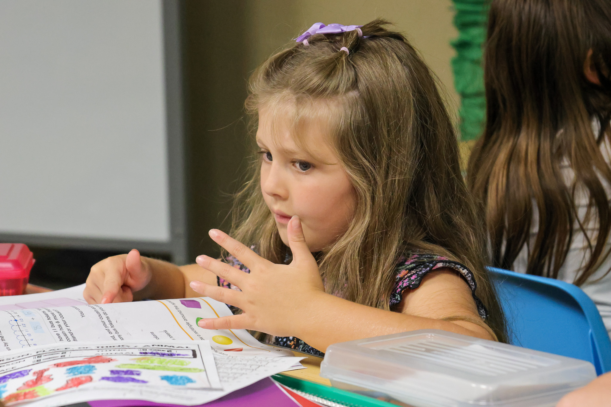 Kids in the classroom