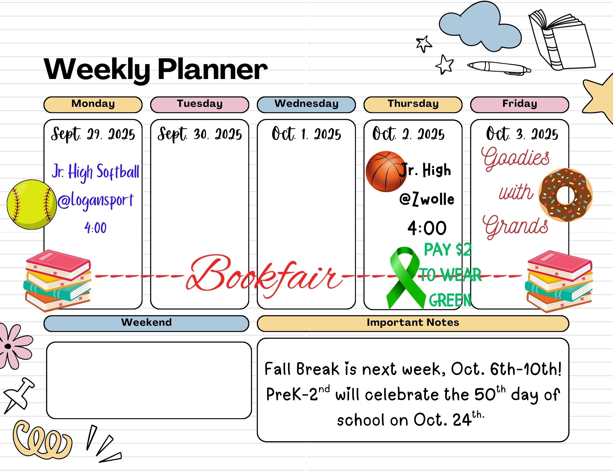 Weekly Planner