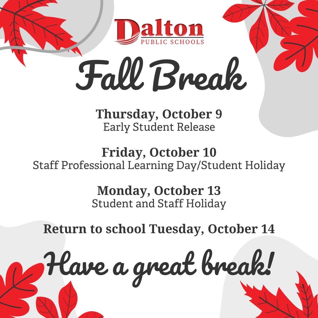 Fall break flyer