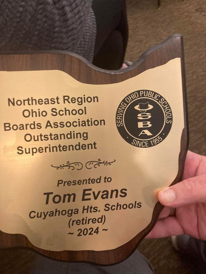 supt of the year plaque