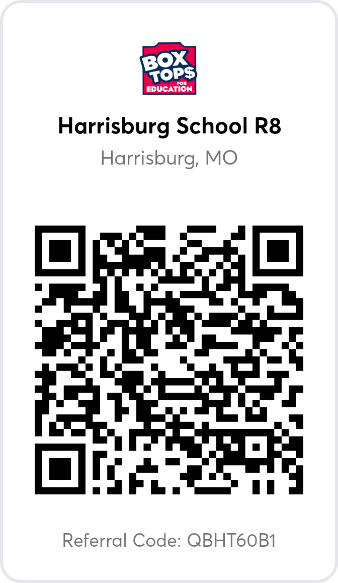 Box Tops QR Code and Referral Code