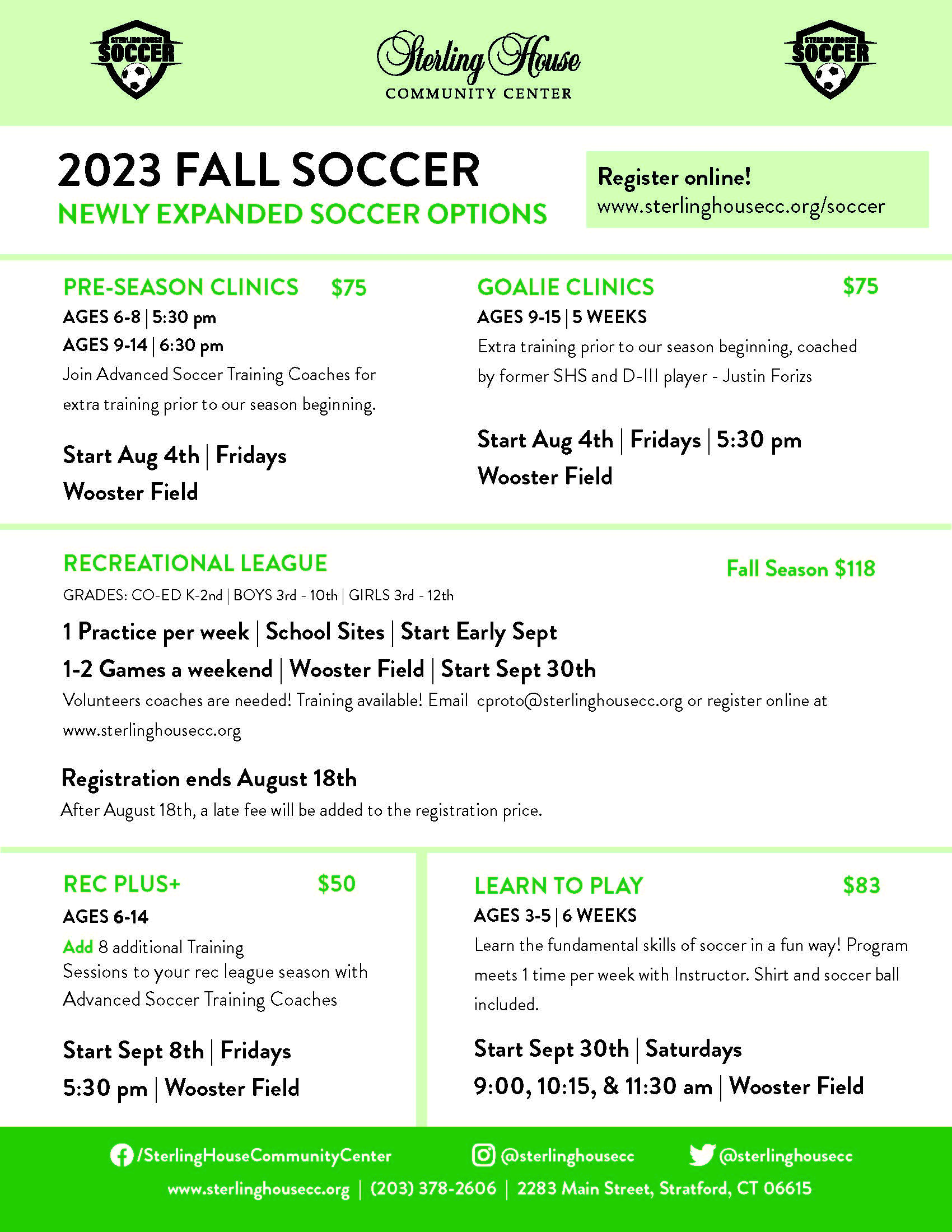 Fall Soccer