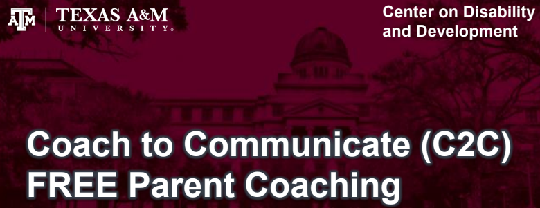 Coach to Communicate (C2C) Free Parent Coaching