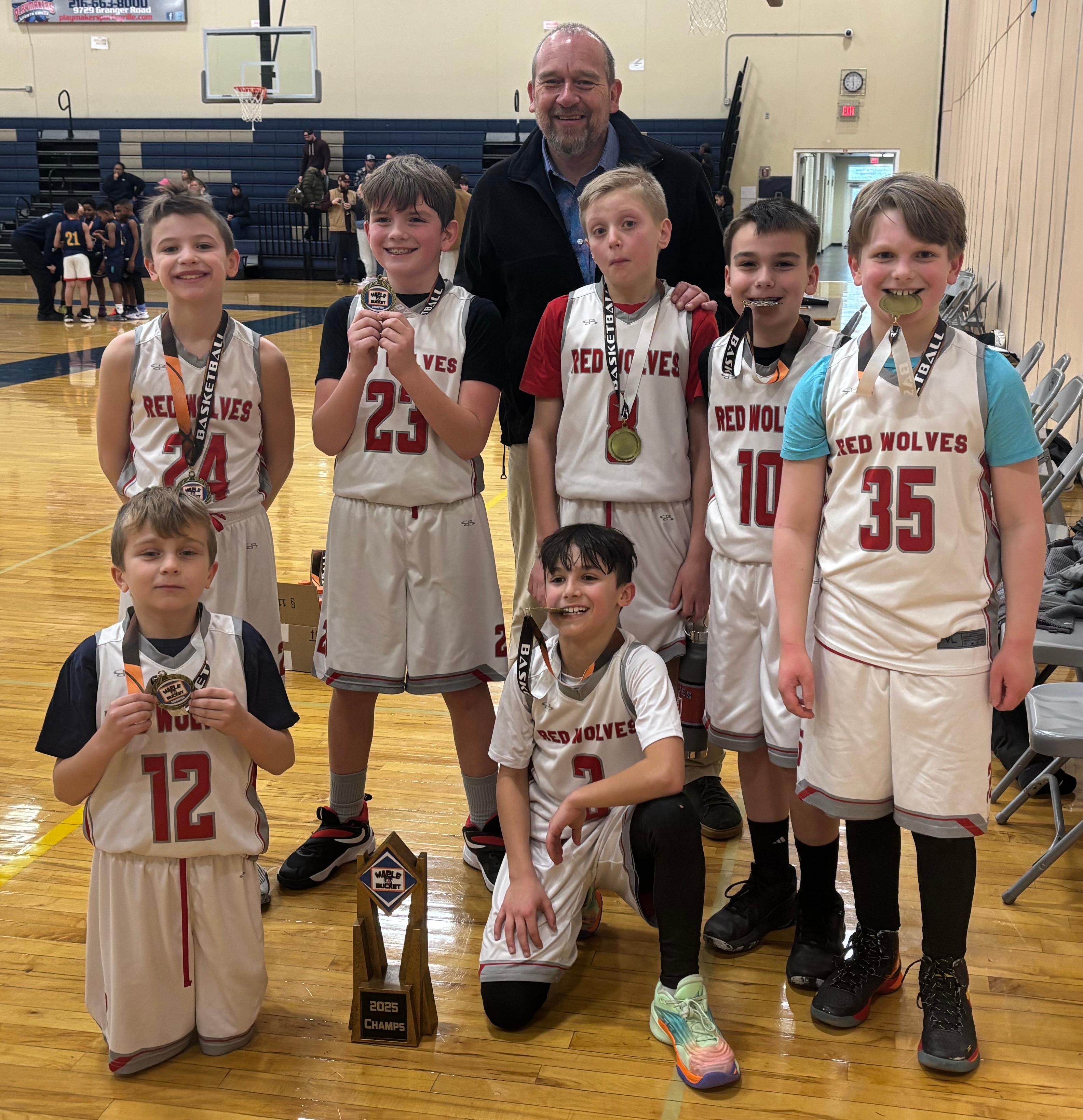 red wolves youth basketball