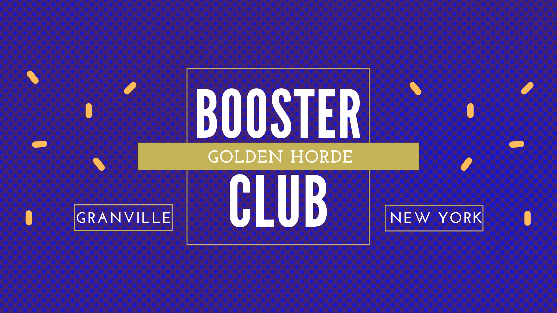 booster club meeting next week 10/16 - please check the district calendar for details granvillecsd.org/events